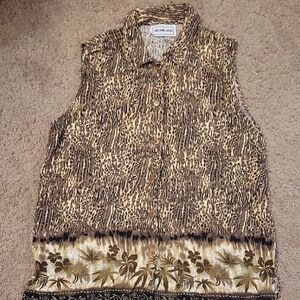 California Krush Animal Print Top